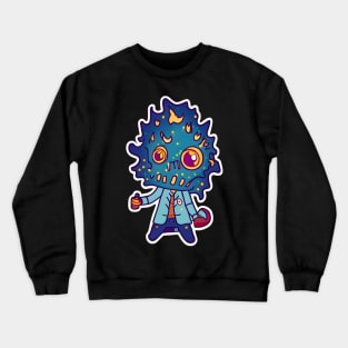 skull halloween Fire styles Galaxy Crewneck Sweatshirt